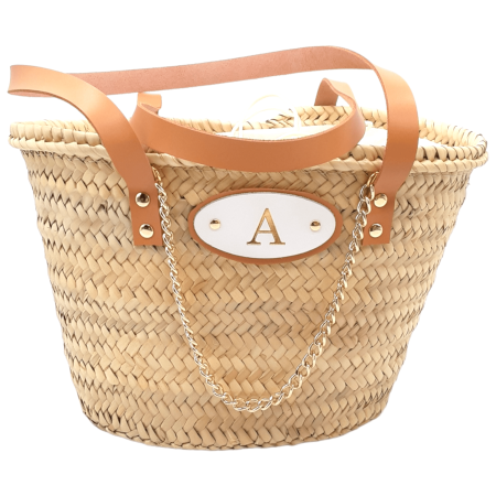 Small Capri straw basket