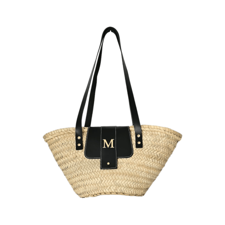 Small Sofía straw basket